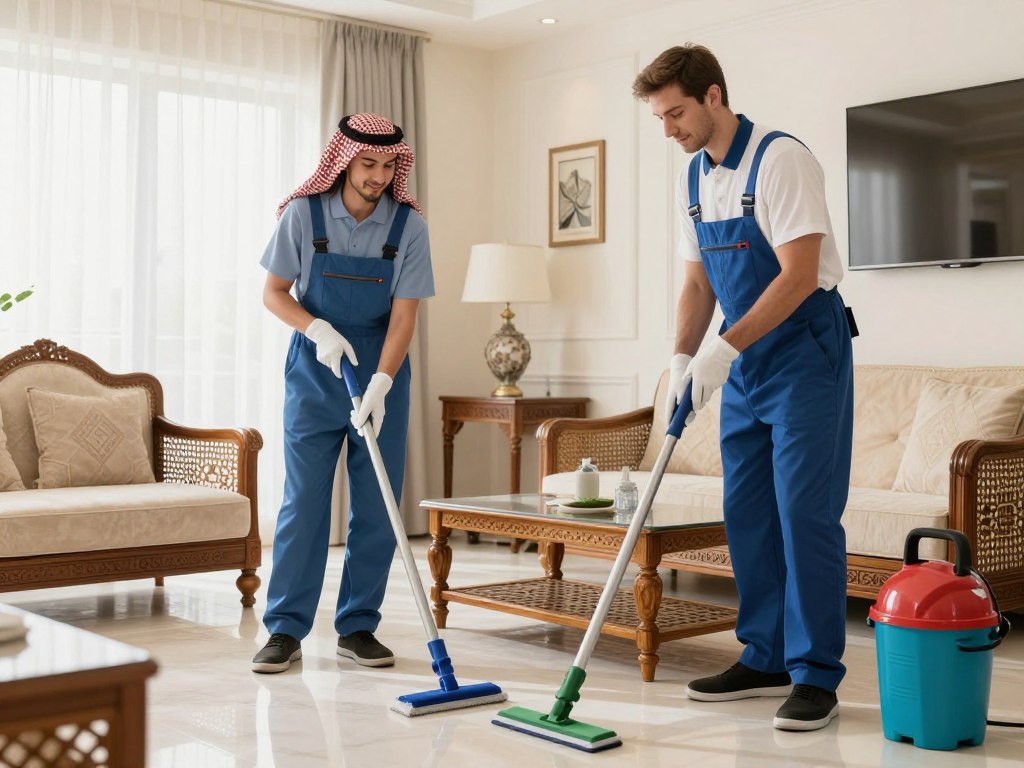 تنظيف منزل في الرياض بواسطة شركة تنظيف محترفة